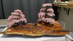 Arbre #31-#32 en cuivre teinté.